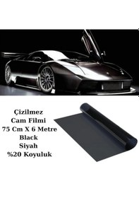 Resim Guard Çizilmez Cam Filmi 75 Cm X 6 Metre Black Siyah %20 Koyuluk 1 Adet 