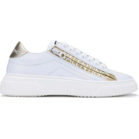 Resim Mario Valentino Kadın Deri Beyaz/altın Sneakers & Spor Ayakkabı 1040 91S3902 Bn Ayk Y24 Whıte/gold 