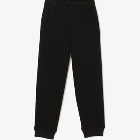 Resim Lacoste Monochrome Çocuk Siyah Eşofman Altı 