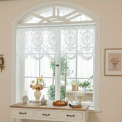 Resim Kadife Kenarlı Şık Beyaz Şeffaf Perdeler - Çubuk Cep Tasarımı, Asılması Kolay, Oturma Odası ve Yatak Odası Dekoru İçin Mükemmel, Oturma Odası Perdeleri | Çiçek Nakışlı | Şeffaf Perdeler, Oturma Odası Perdeleri 