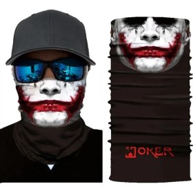 Resim Chaoduo Shop S021 Stili Süper Kahraman Venom Joker Kafatası 3D Dikişsiz Bandana Motosiklet Bisiklete Binme Yarım Yüz Maskesi Buffs Eşarp Kadın Erkek Işlevli Boyun Sıcak (Yurt Dışından) 