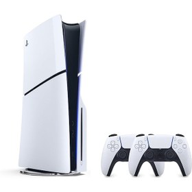 Resim Sony Playstation 5 Slim CD'Li 1 TB İthalatçı Garanti + 2 Kol 