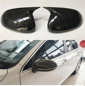 Resim Vw Passat B8.5 Yarasa Ayna Kapağı Batman Piano Black Parlak Siyah 