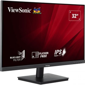 Resim VIEWSONIC 31.5 VA3209-MH IPS 4MS 75HZ FHD 1920X1080 HOPARLÖR FLICKER-FREE ÇERÇEVESİZ VESA SİYAH 
