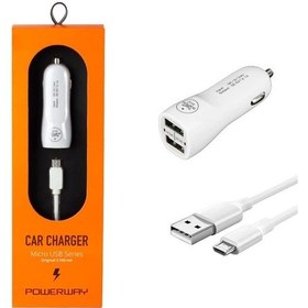 Resim Powerway 3.1a Micro Usb Araç Çakmaklık Şarj Aleti X233 