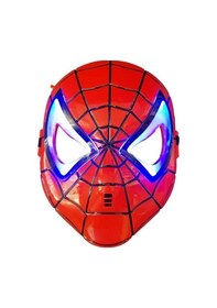 Resim İnanılmaz Örümcek Adam Işıklı Spiderman Maskesi 