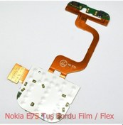 Resim Nokia Uyumlu E75 Flex Kalite Ekran Lcd Film Flex Tuş Bordu 