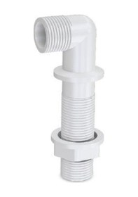 Resim Duvara Klozet Rezervuar Aparatı 3-8'' Dirsek 2’Li 