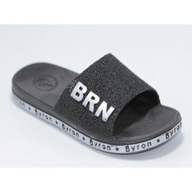 Resim Brn Home - Kaymaz Taban , Banyo, Deniz, Havuz, Plaj, Günlük, Siyah, Unısex Terlik 