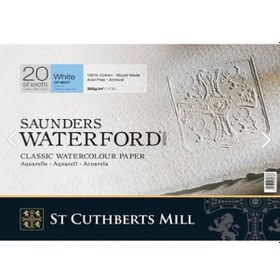 Resim Saunders Waterford Suluboya Defteri Blok Cold Press 300 Gr. 26X36 