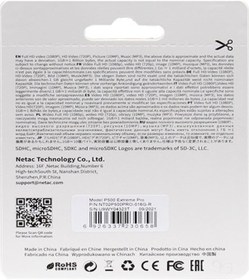 Resim Netac 16Gb Microsdhc Hafıza Kartı V10 U1 C10 Nt02P500Pro-016G-R 