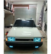 Resim ESK TUNİNG Tofaş Far Sis RGB Angel Takımı 