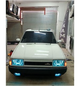 Resim ESK TUNİNG Tofaş Far Sis RGB Angel Takımı 