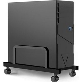 Resim Bilgisayar Kasası Sehpası - Antrasit Frenli Tekerli 22x39 