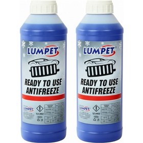 Resim Lumpet Mavi Antifriz 1.5 Litre -37 Derece 2'li Set Toplam 3l - Hazır Karışım 
