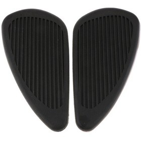 Resim Suntek Motosiklet Gaz Tank Pad Çekiş Yan Yakıt Diz Siyah 