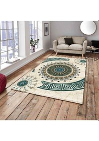 Resim Ideal Kadife 4 M2 Ve 6 M2 Seçenekli Lastikli Halı Örtüsü 301 