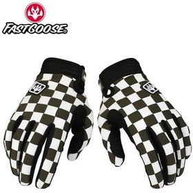 Resim Retro Rider Motokros Yarış Eldivenleri Moto Bmx Atv Mtb Off Road 