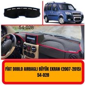 Resim Fiat Doblo 2007-2015 Airbagli Double Ekran ÖN GÖĞÜS / PANEL / TORPİDO KORUMASI - KILIFI - HALISI 
