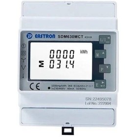 Resim Eastron Sdm630-mct Trifaz Akıllı Sayaç Ct'li 