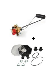 Resim Atiker Silindir Şamandıra 244/30 Derece 6mm+havalandırma Kapaklı 