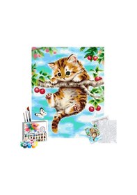 Resim Sayılarla Boyama Seti 40 X 50 Cm Tuval Şasesine Gerili Yaramaz Y 