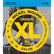 Resim D'Addario EXL125 Elektro Gitar Teli 