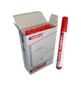Resim Kırmızı Renkli / Beyaz Tahta Kalemi / Whiteboard Marker / 260 - 1.5 -3mm Renk : 2 Bordo 