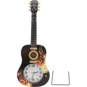 Resim Duvar Saati Sessiz Simülasyon Ukulele Şekilli Dekoratif Çalar Saat Yatak Odası Öğrenci Yurt Ofis Ukulele 5681CC (46X17X4.5CM / 18.1x6.7x1.8in) (Yurt Dışından) 