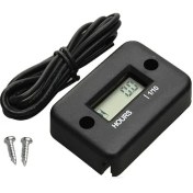Resim Xifu Shop C Siyah Stil Motosiklet Atv Tekne LCD Ekranlı Indüktif Dijital Saat Sayacı Motor Saat Sayacı Timer (Yurt Dışından) 