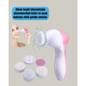 Resim Derin Temizleme ve Masaj Için 5 Başlıklı Yüz Cilt Bakım Ai 