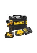 Resim Dewalt DCF850P2T-QW 18V 5.0Ah Li-Ion Çift Akülü Profesyonel Kömürsüz Darbeli Tornavida 
