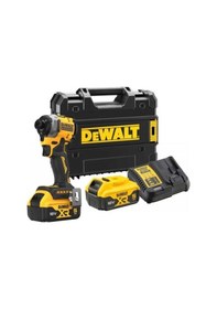 Resim Dewalt DCF850P2T-QW 18V 5.0Ah Li-Ion Çift Akülü Profesyonel Kömürsüz Darbeli Tornavida 