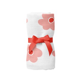 Resim Amulet Blossom Bloom Müslin Bebek Örtüsü - 70x70cm 