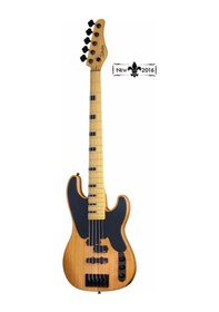 Resim Schecter Model-T Session-5 Bas Gitar (Aged Natural Satin) 
