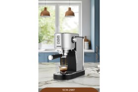 Resim Kahve Severler Için Şık ve Pratik Espresso Makinesi, Lezzetli Kahveler Hazırlayın 