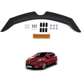 Resim Clio 4 Ön Kaput Koruyucu Rüzgarlığı 2018 2019 2020 
