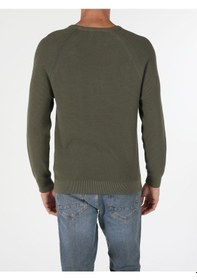 Resim Colin's Regular Fit Haki Erkek Kazak CL1054867_Q1.V1_KHA 