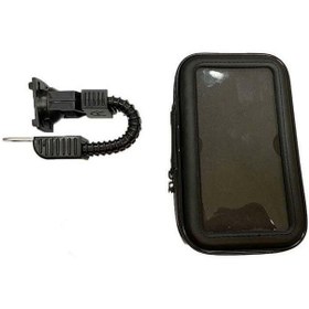 Resim Sevgent Telefon Tutucu Ayna Bağlantılı Deri Model 