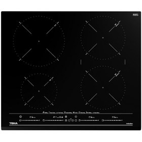 Resim Teka - IZC 64630 BK - Ankastre Cam Seramik İndüksiyonlu Ocak - 7400 W - Siyah - 60 cm - 112500022 