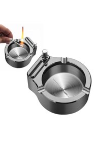 Resim Epilons Metal Çakmaklı Küllük Yakıt İle Çalışır 