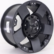 Resim R1 Wheels 17 inç 6*139.7 ET15 Mat Siyah Jant Takımı (J-1381) 