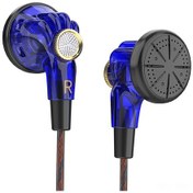 Resim Suofeng Mavi Qkz Mdr Kablolu Kulaklık, 16mm Dinamik Sürücü, Mikrofonlu, Kontrollü, Spor Ve Müzik İçin Uyumlu - 