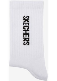 Resim Skechers U Crew Cut Sock Unisex Beyaz Çorap S221513-100 