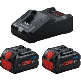 Resim Bosch Akü Set 2x ProCORE 18V 8,0Ah + GAL 18V-160 Professional 