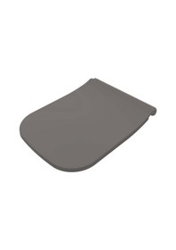 Resim Isvea Z80 Duroplast Klozet Kapağı Yavaş Kapanan Antrasit 