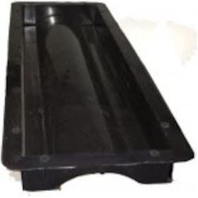 Resim Dekoratif Plastik Taş Kalıbı Uzun Su Oluğu (5 Adet) 