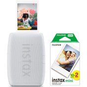 Resim Fujifilm Instax mini Link 3 Beyaz Akıllı Telefon Yazıcısı ve 20'li mini Film 