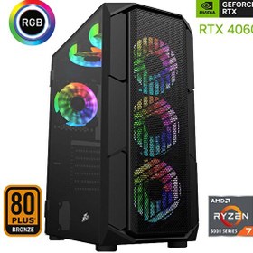 Resim Xaser XSR483 Ryzen 7 5700X 16GB Ram 1tb M.2 Nvme SSD 8gb RTX4060 Ekran Kartı Oyuncu Tavsiye Sistem 