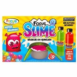Resim Slime Deney Seti ve UV Işınlı Bileklik 